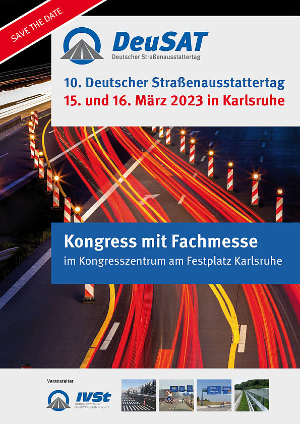Save the date - 10. Deutscher Straßenausstattertag